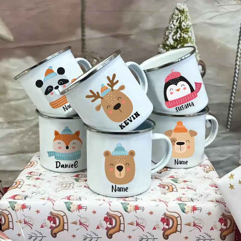 Copos canecas presentes de véspera de Natal personalizadas