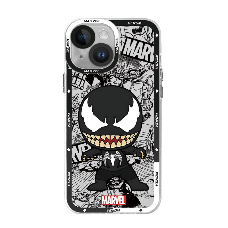 Capa de telefone de silicone Marvel Spider-Man Venom