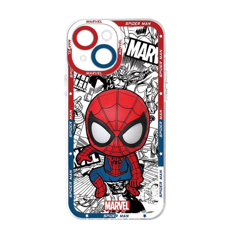 Capa de telefone de silicone Marvel Spider-Man Venom